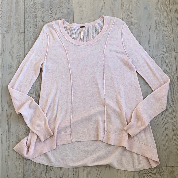 Free People Baby Pink Sweater - Picture 1 of 7